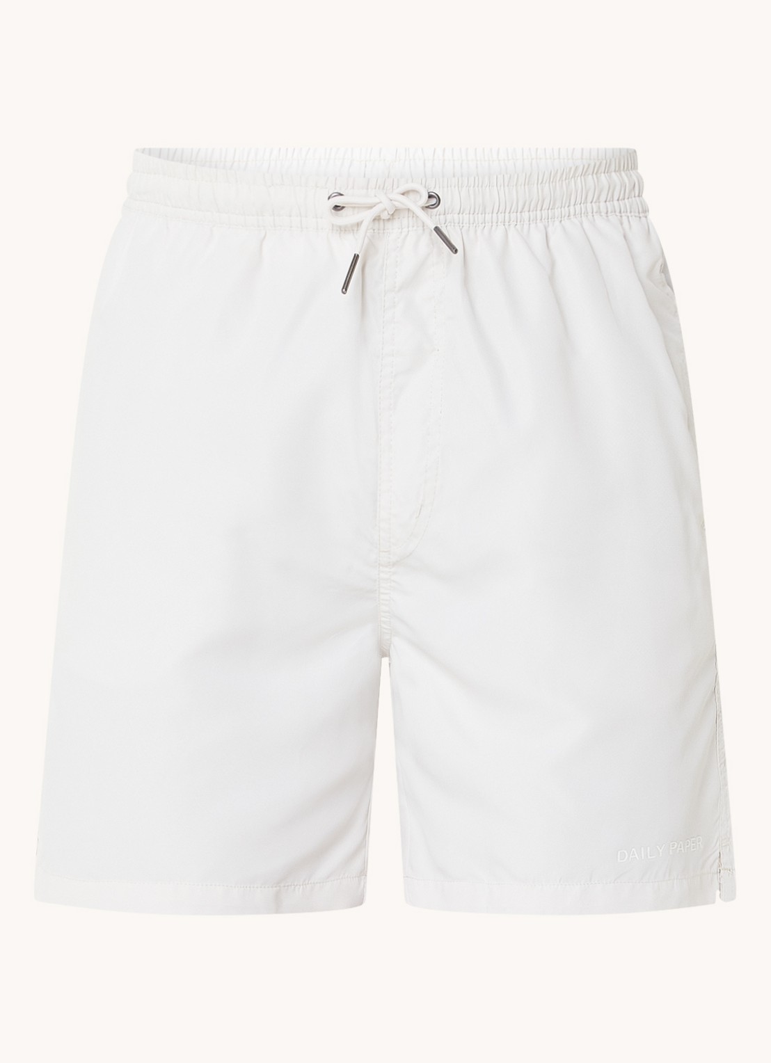 Daily Paper Eswim zwemshorts met steekzakken en logo - voorkant wit