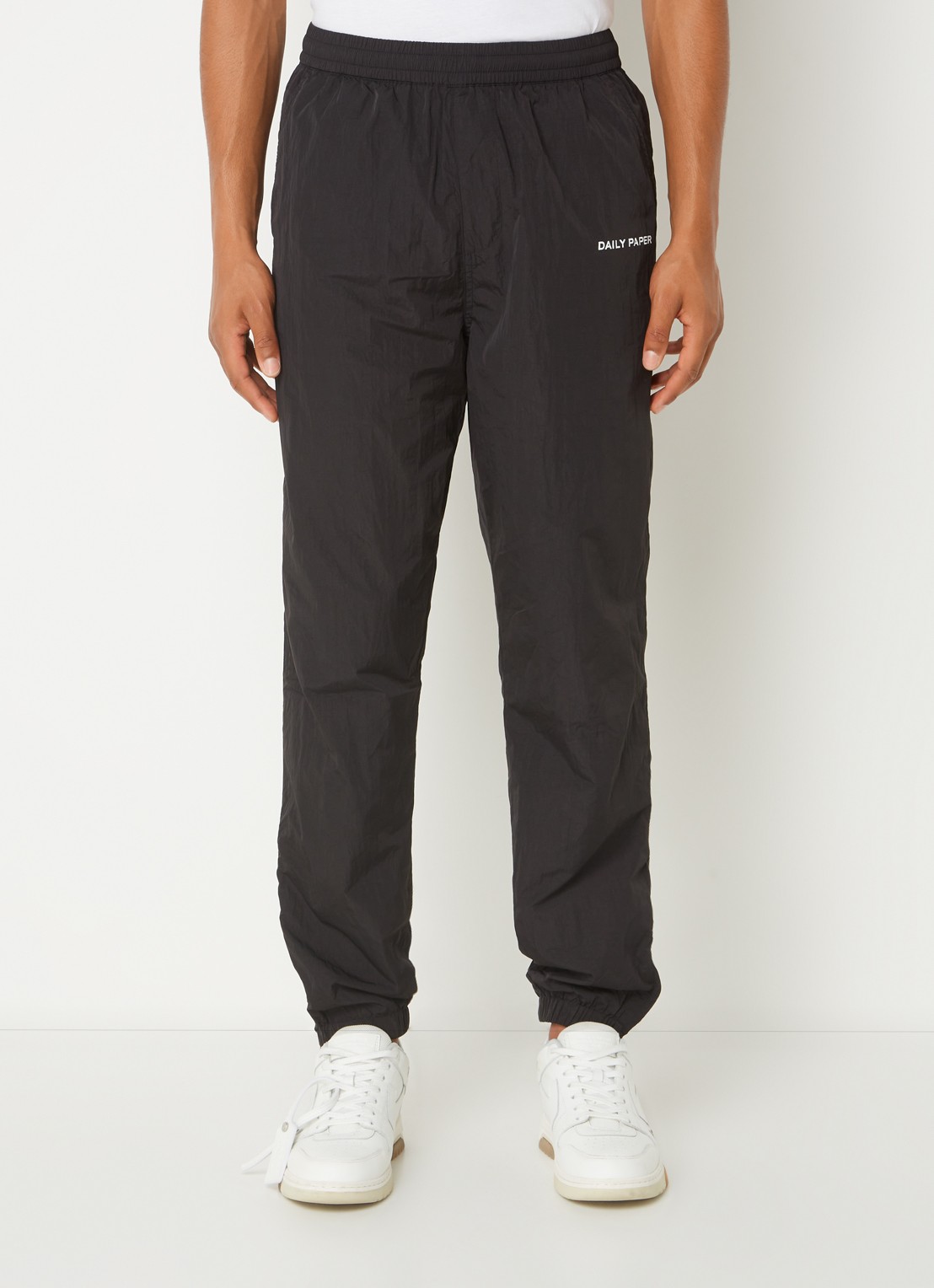 Daily Paper Eward tapered fit trackpants met steekzakken - detail 3 zwart