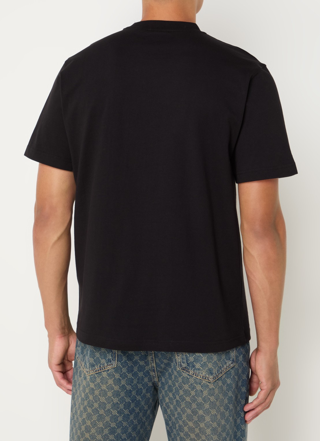 Daily Paper Orbit T-shirt met logo - achterkant 2 zwart