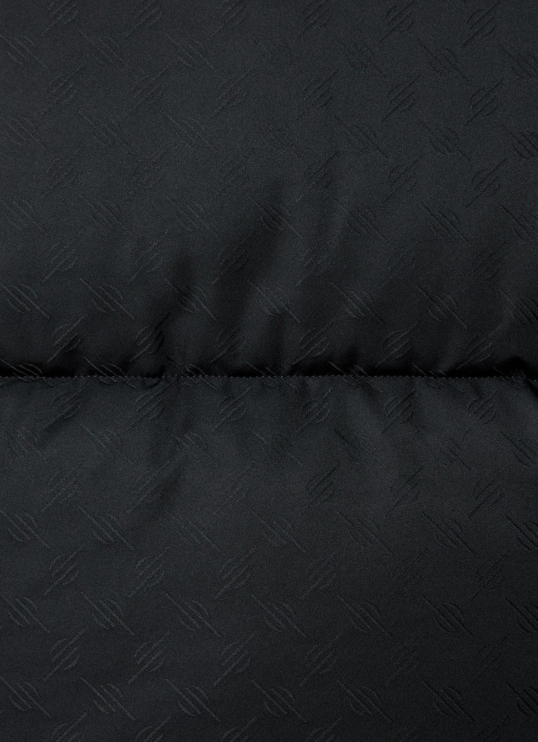 Daily Paper Puffer jack met capuchon - detail 5 zwart