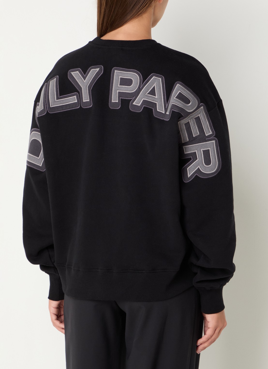 Daily Paper Ragla sweater met backprint - detail 4 zwart