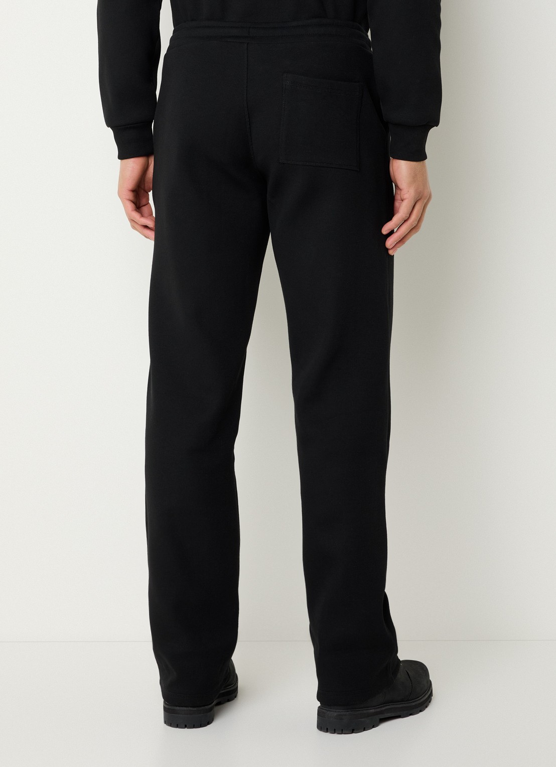 Daily Paper Straight fit joggingbroek met steekzakken - achterkant zwart