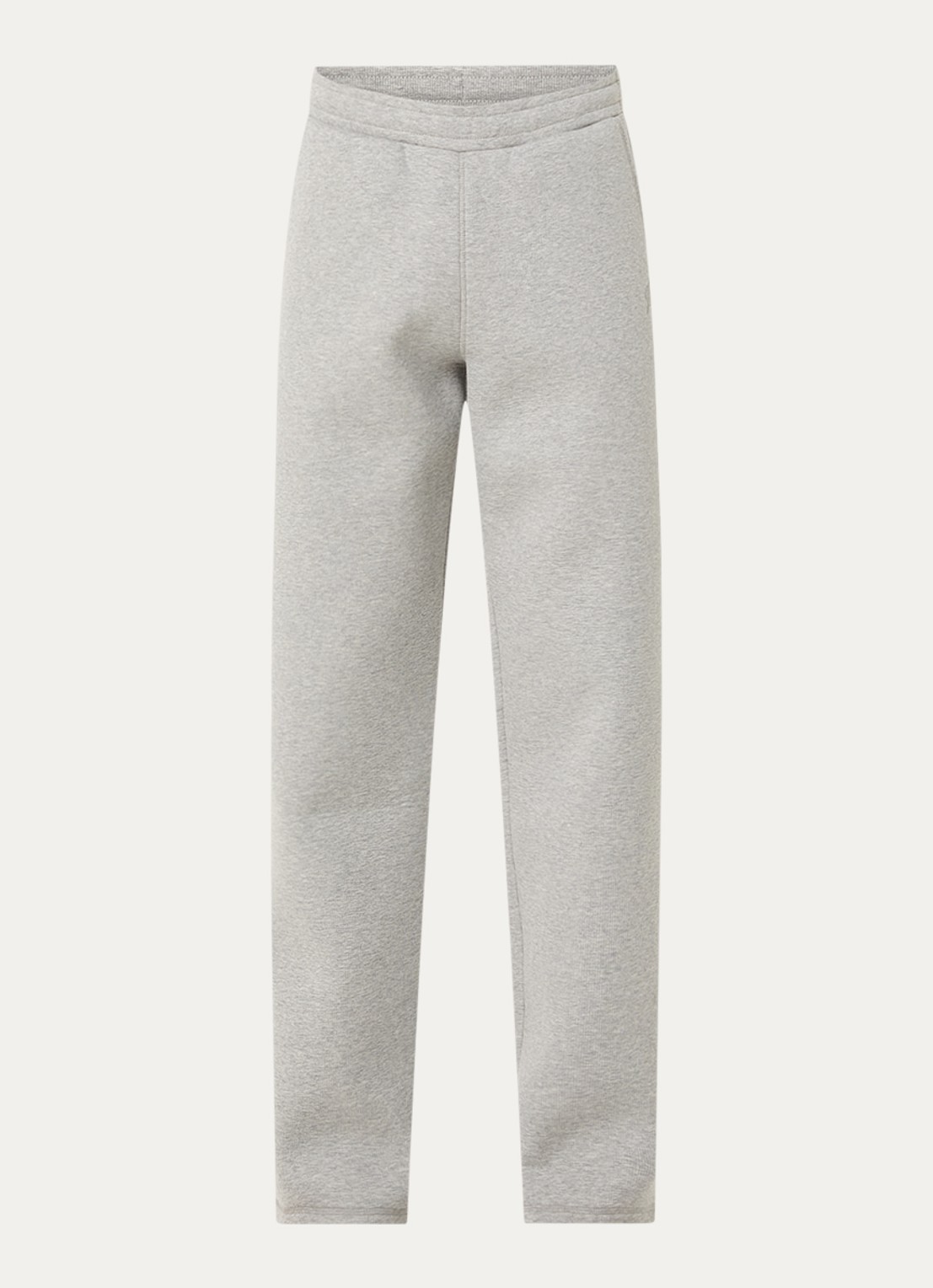 Daily Paper Straight fit joggingbroek met steekzakken - voorkant grijsmele