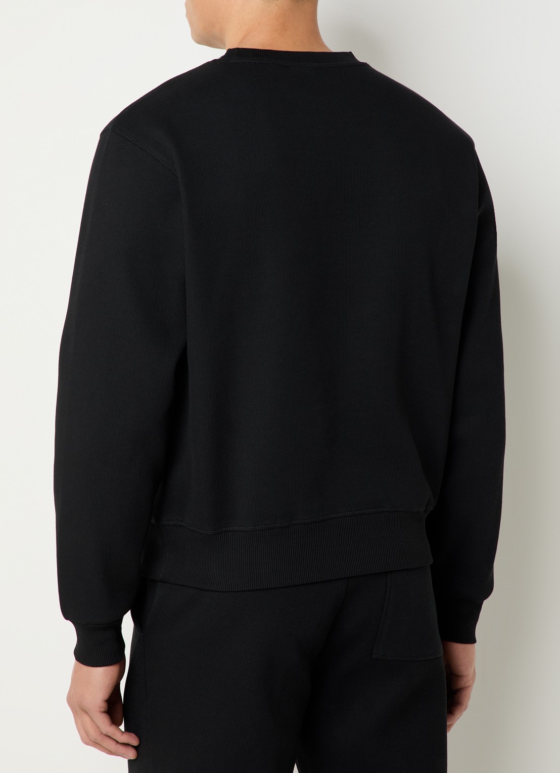 Daily Paper Sweater met logoborduring - achterkant 3 zwart