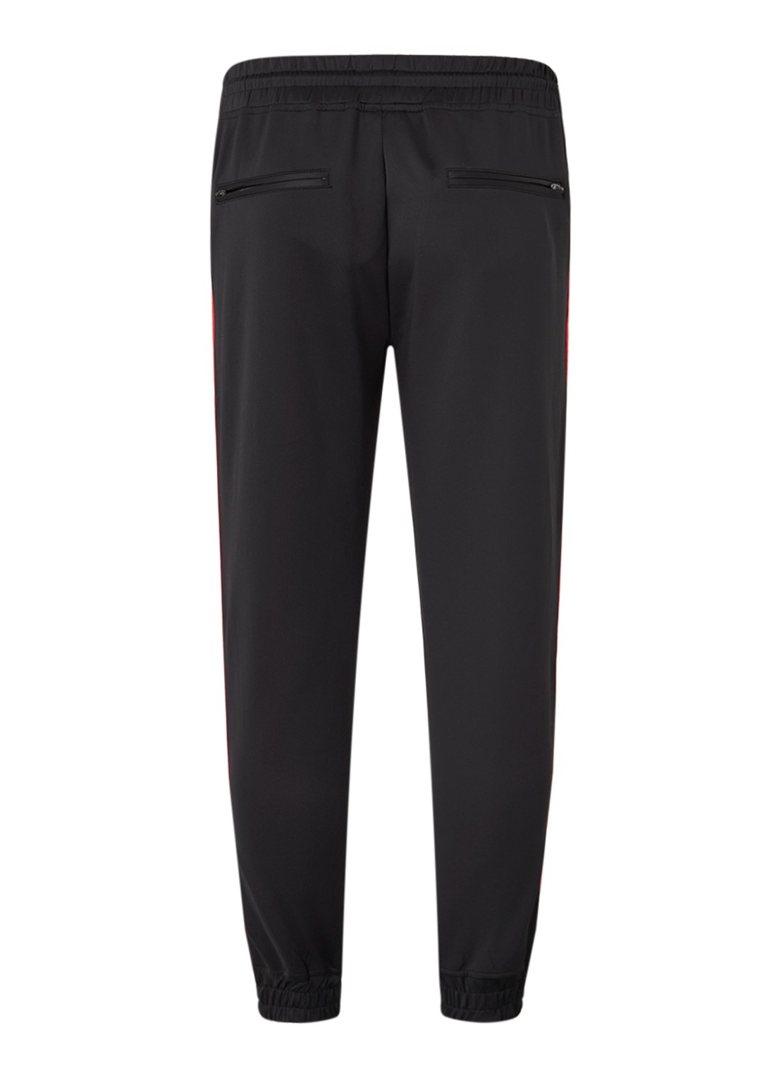Daily Paper Tapered fit joggingbroek met logoband - achterkant 3 diepzwart