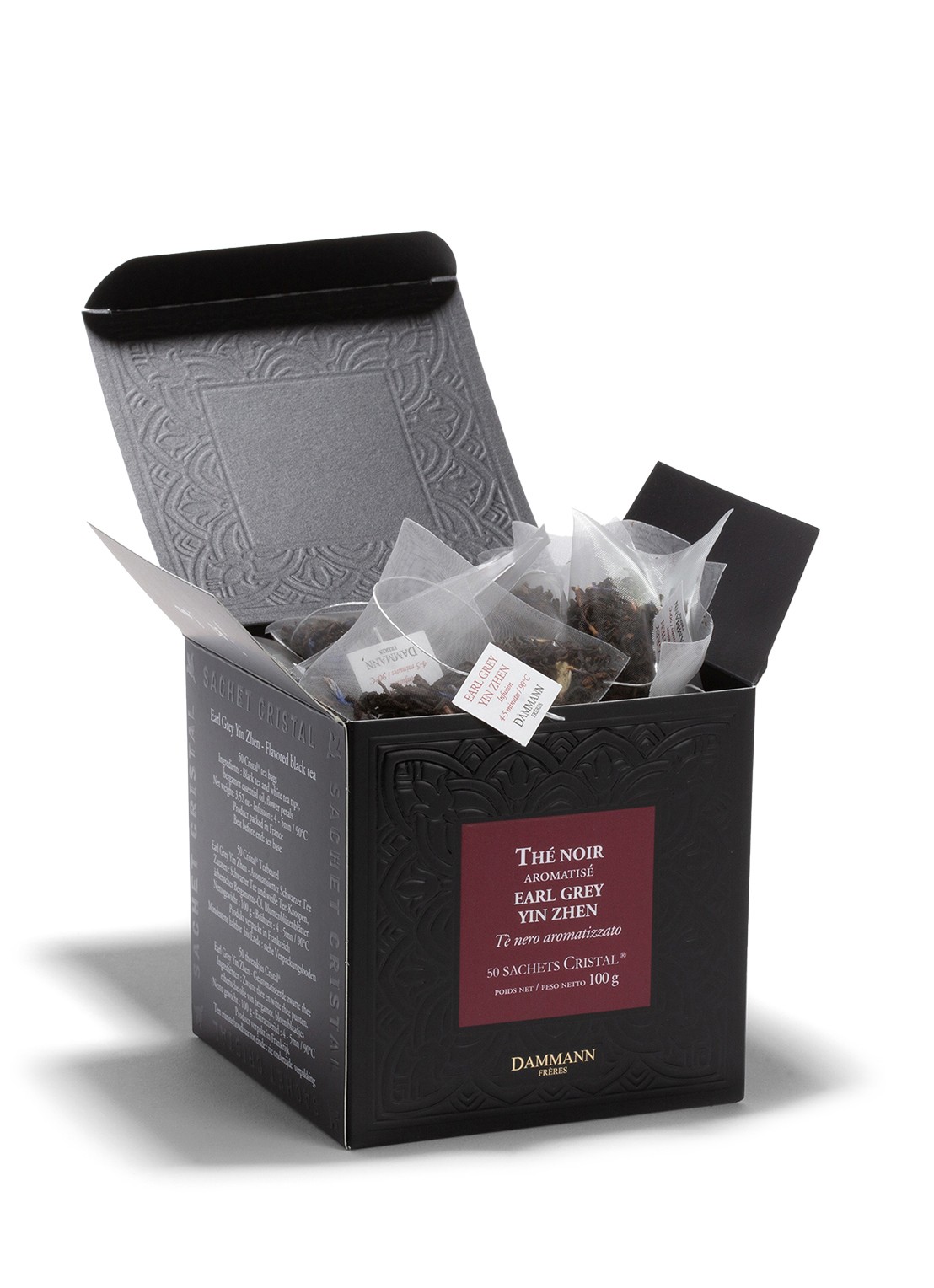 DAMMANN Frères EARL GREY YIN ZHEN theezakjes 50 stuks - voorkant undefined
