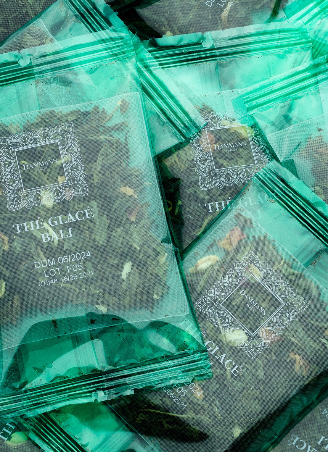 DAMMANN Frères Ice Tea Bali theezakjes 6 x 30 gram - voorkant 4 undefined