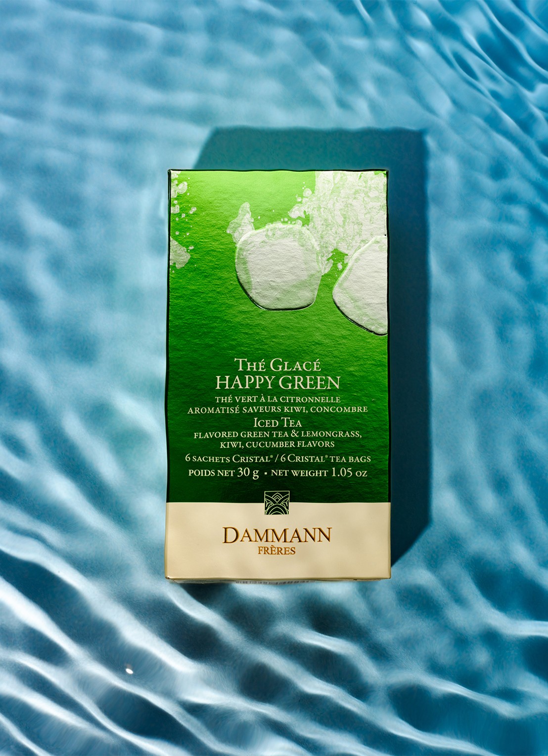 DAMMANN Frères Ice Tea Happy Green theezakjes 6 x 30 gram - detail 3 undefined