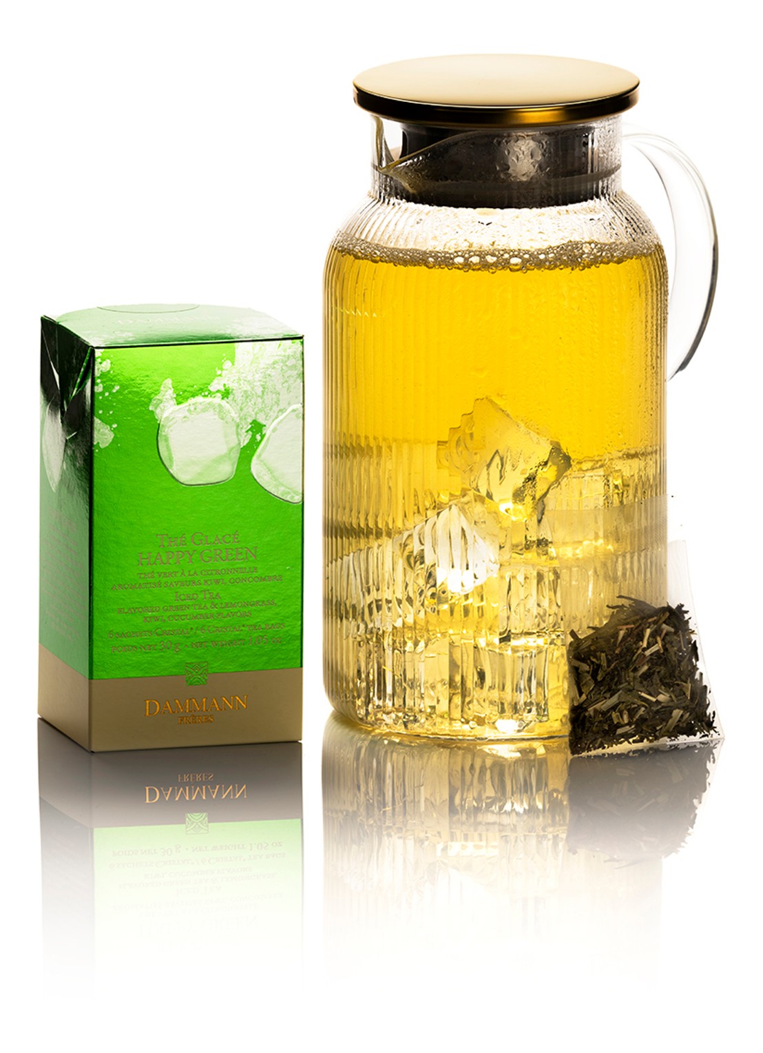 DAMMANN Frères Ice Tea Happy Green theezakjes 6 x 30 gram - detail 4 undefined