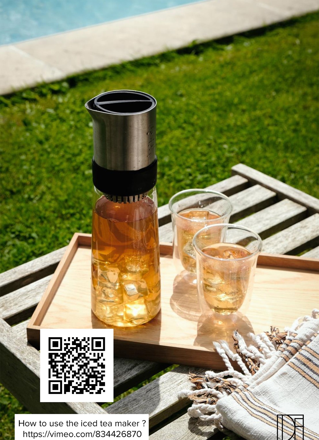 DAMMANN Frères Ice Tea Maker karaf 1 liter - detail 2 undefined