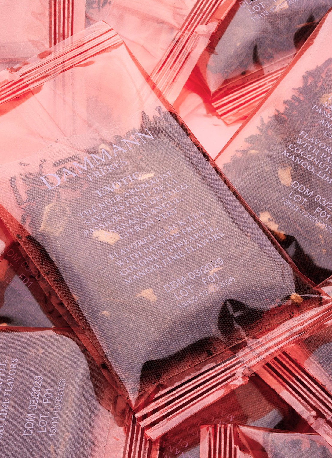DAMMANN Frères Ice Tea Noir Exotic theezakjes 6 x 30 gram - detail 2 undefined