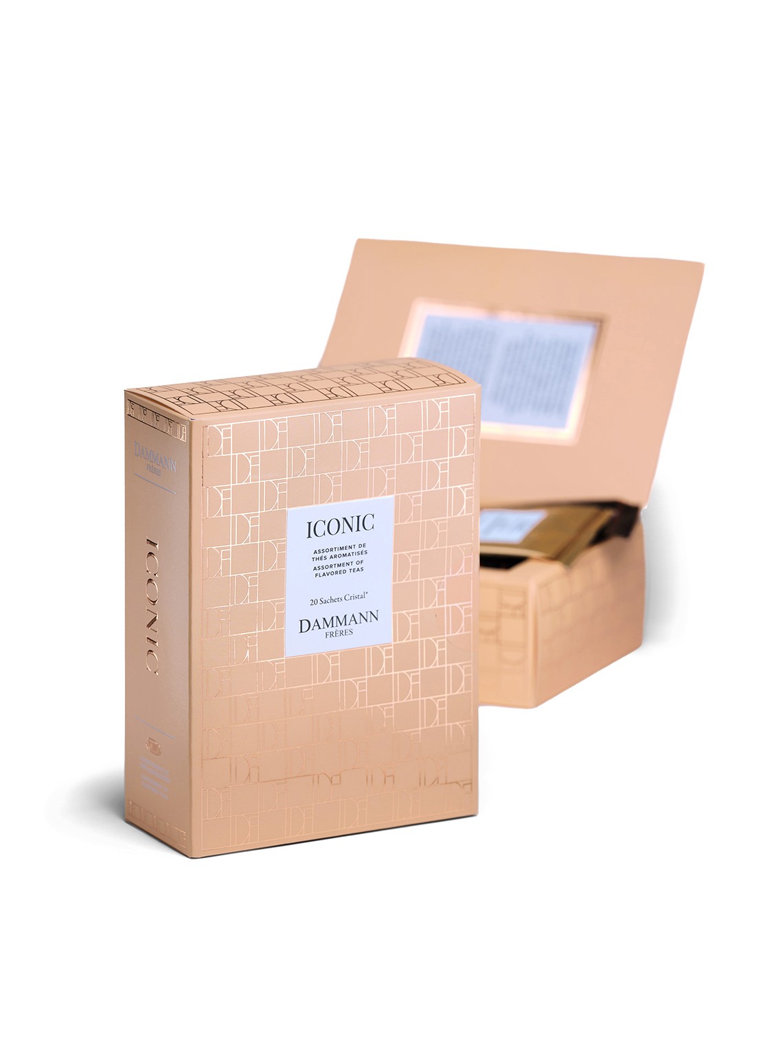 DAMMANN Frères Iconic theezakjes in geschenkdoos 20 stuks - voorkant 2 undefined