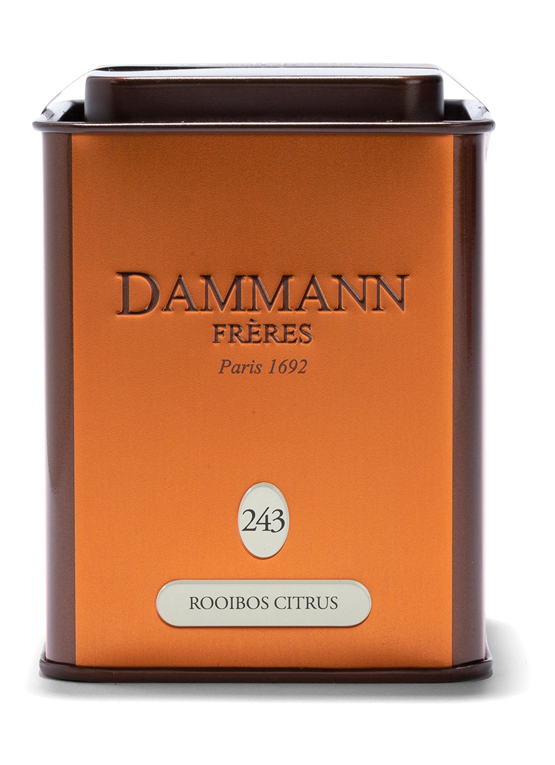 DAMMANN Frères Rooibos citrus losse thee 100 gram - voorkant undefined