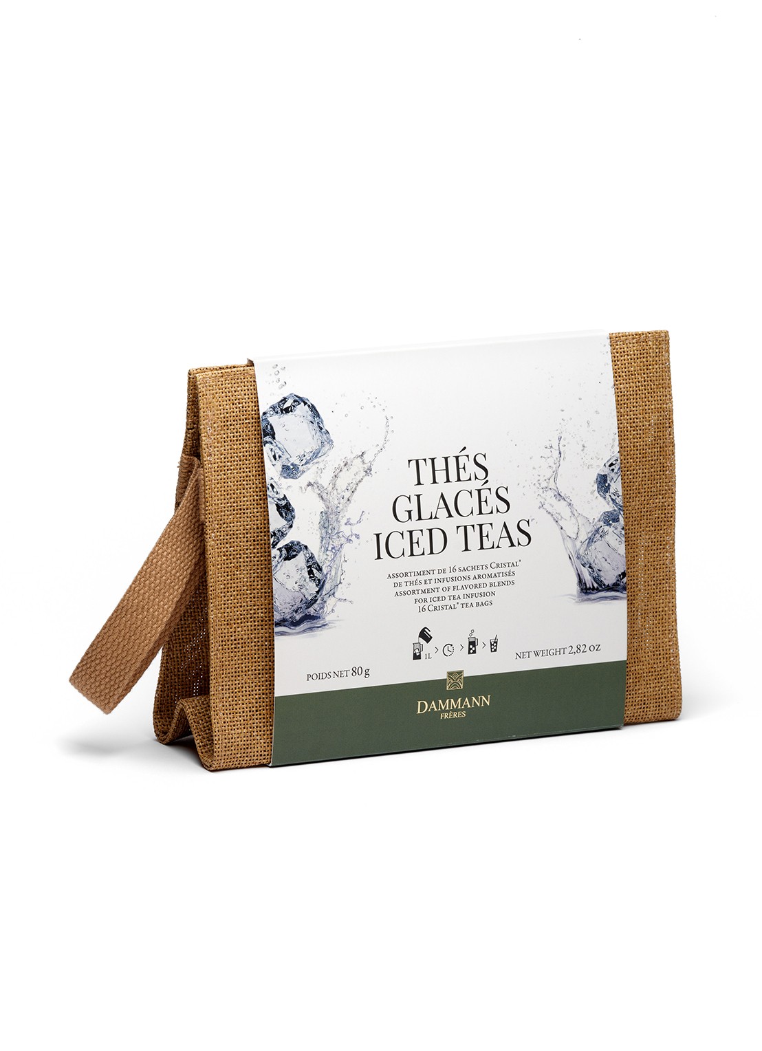 DAMMANN Frères Sunrise Ice Tea theezakjes in geschenkverpakking 82 gram - voorkant 2 undefined