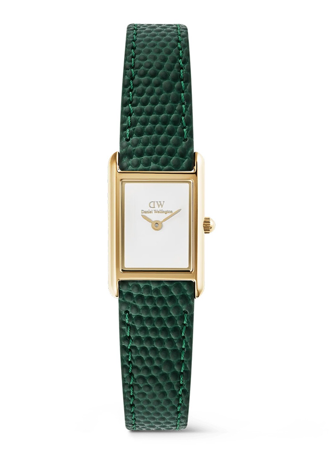Daniel Wellington Bound mini horloge DW00100906 - voorkant 2 groen