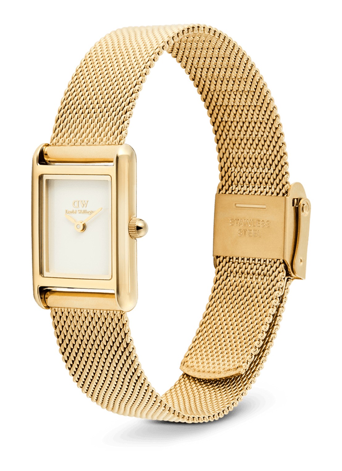 Daniel Wellington Bound mini horloge DW00100928 - detail 4 goud