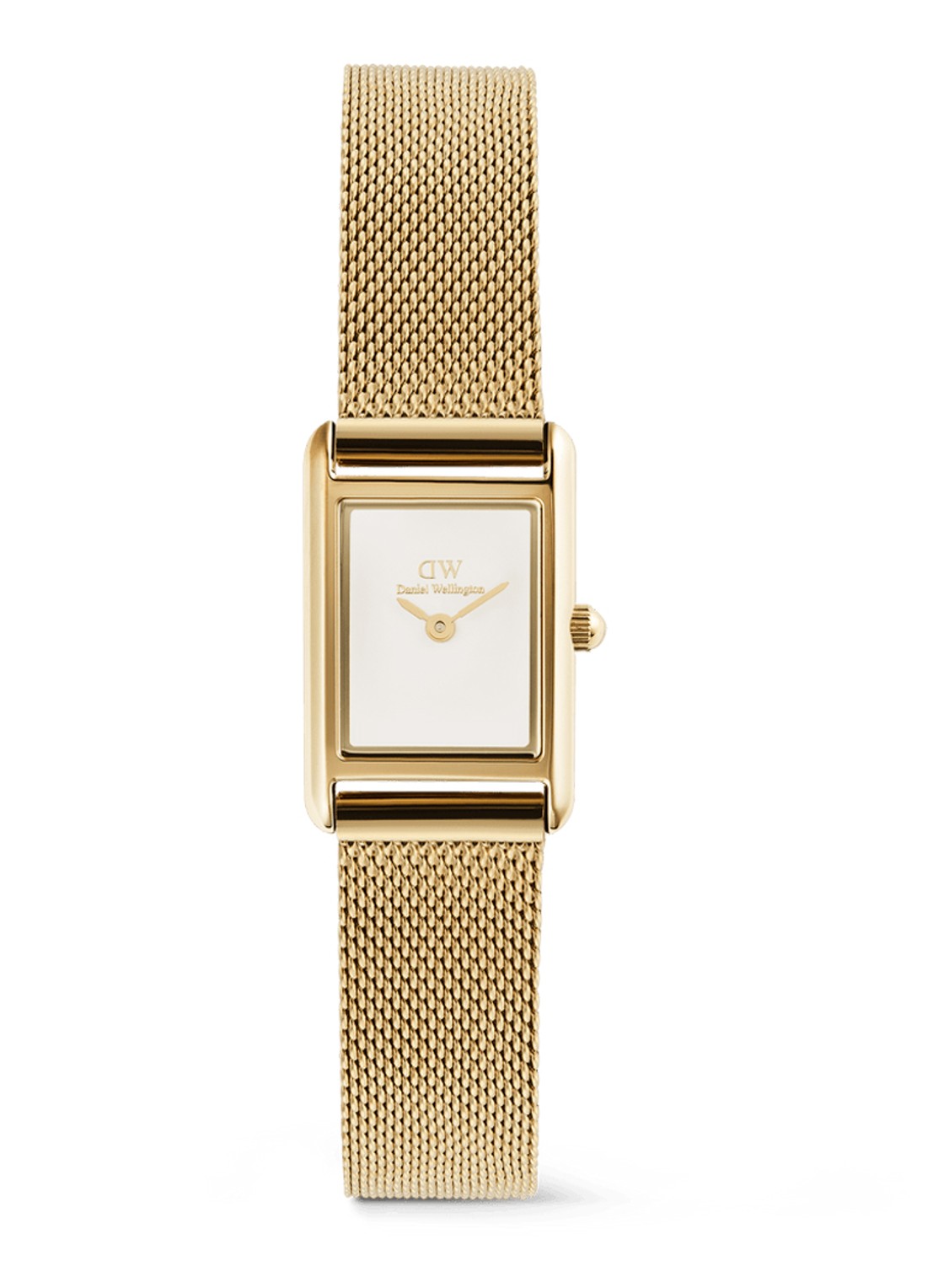 Daniel Wellington Bound mini horloge DW00100928 - voorkant goud