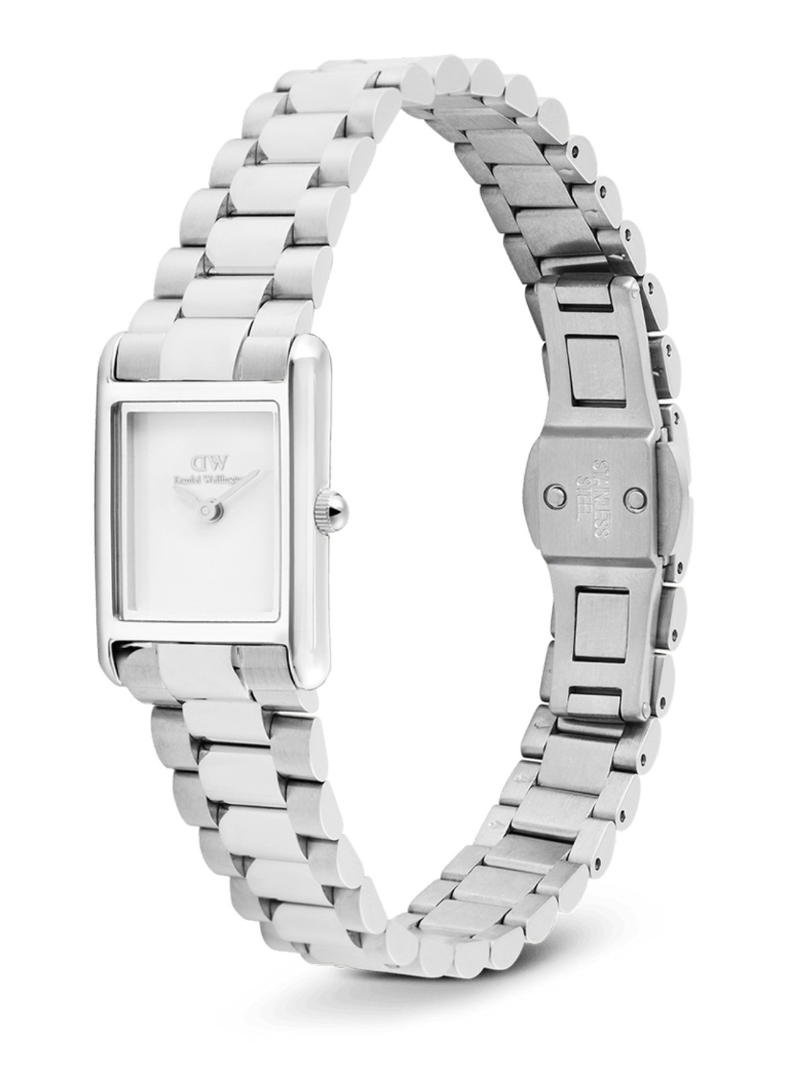 Daniel Wellington Bound mini horloge DW00100930 - detail 4 zilver