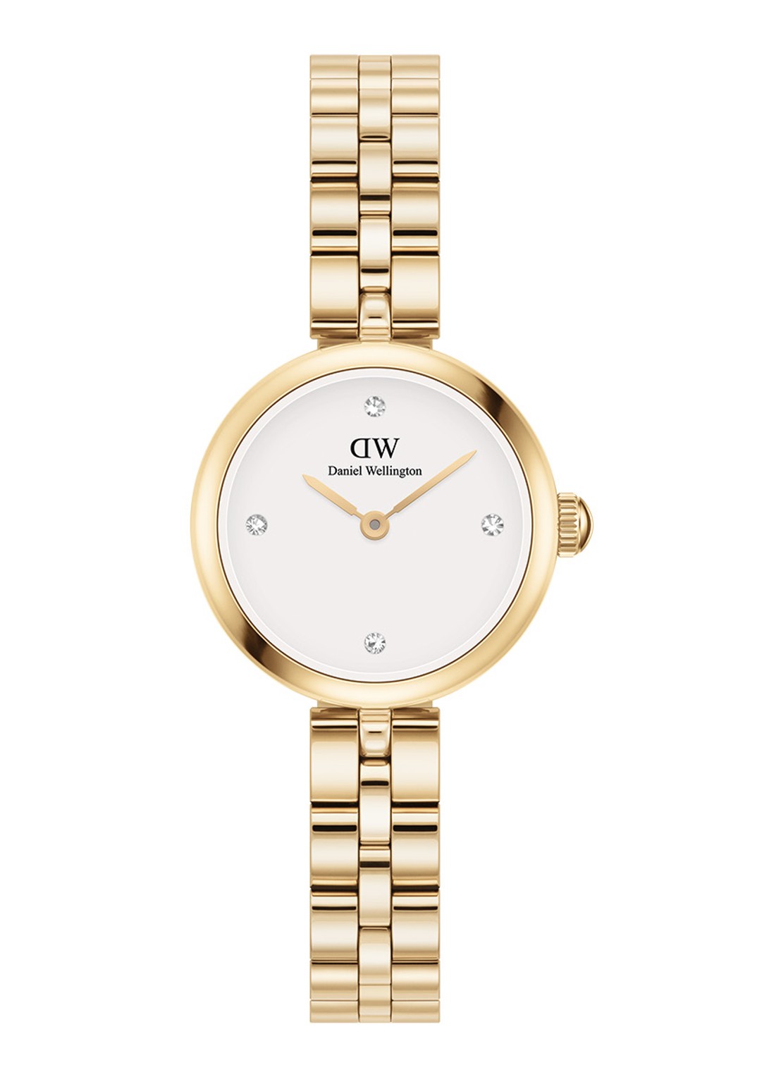 Daniel Wellington Elan horloge DW00100715 - voorkant 3 goud