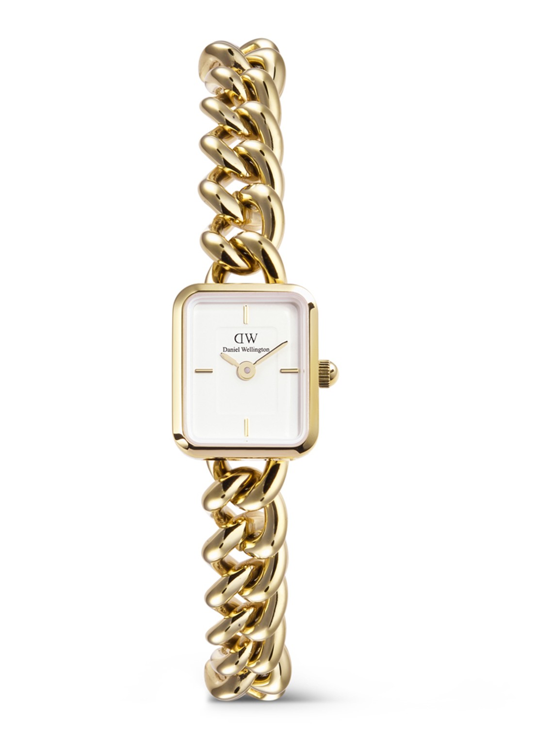 Daniel Wellington Jolie Chain horloge DW00100836 - voorkant 4 zilver
