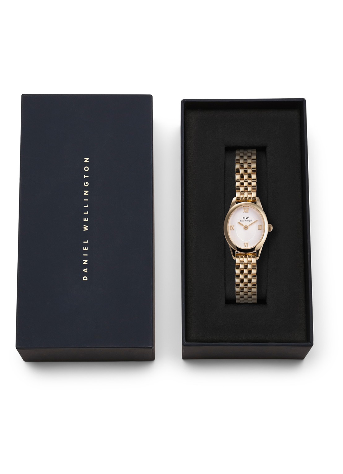 Daniel Wellington Ophelia Mini horloge DW00100803 - detail 4 goud