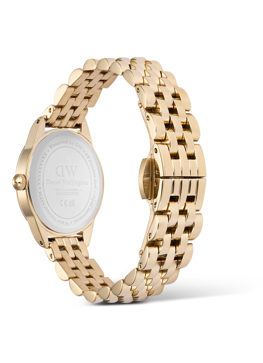 Daniel Wellington Ophelia Mini horloge DW00100804 - detail 2 goud