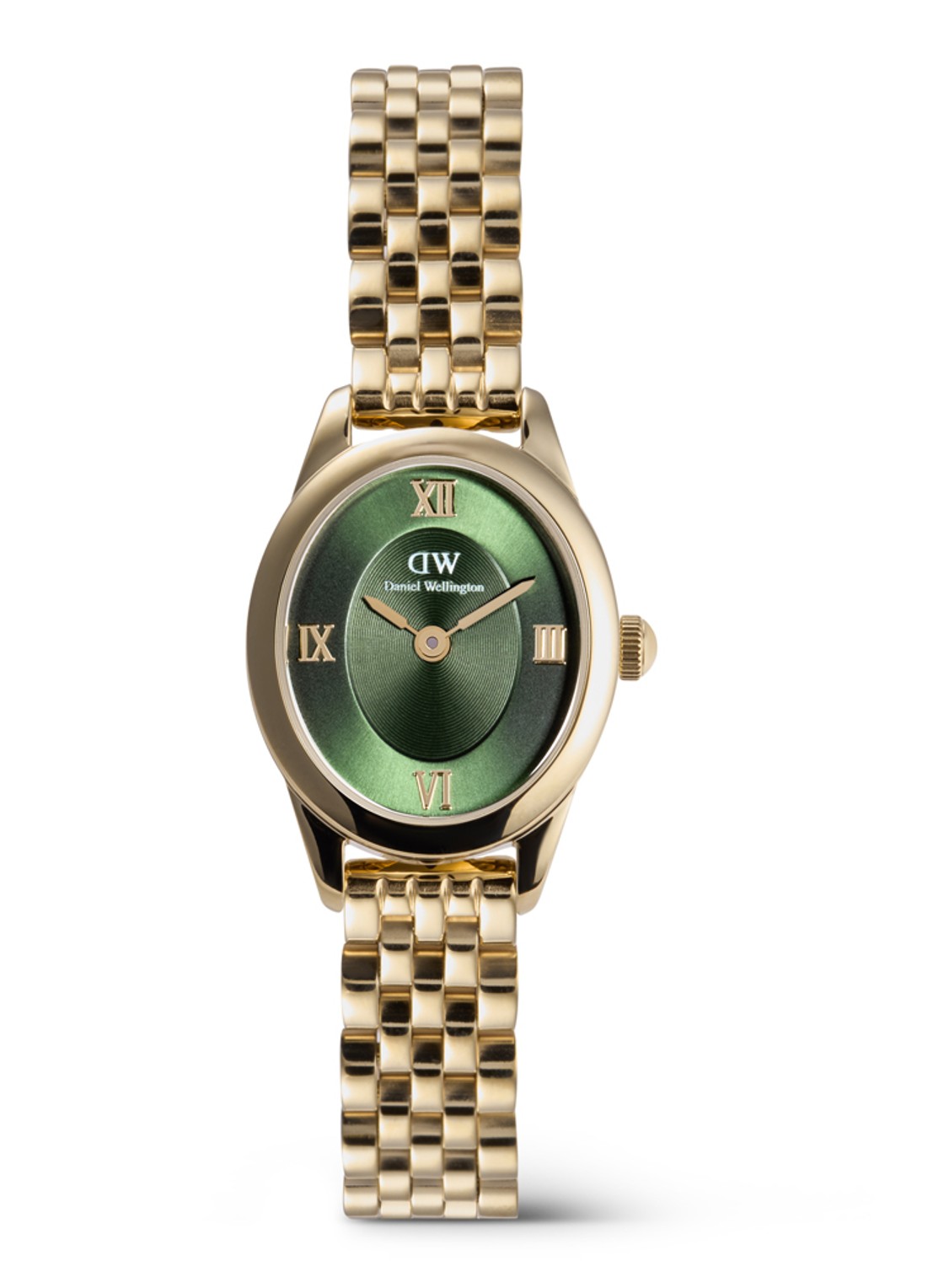 Daniel Wellington Ophelia Mini horloge DW00100804 - voorkant 5 goud