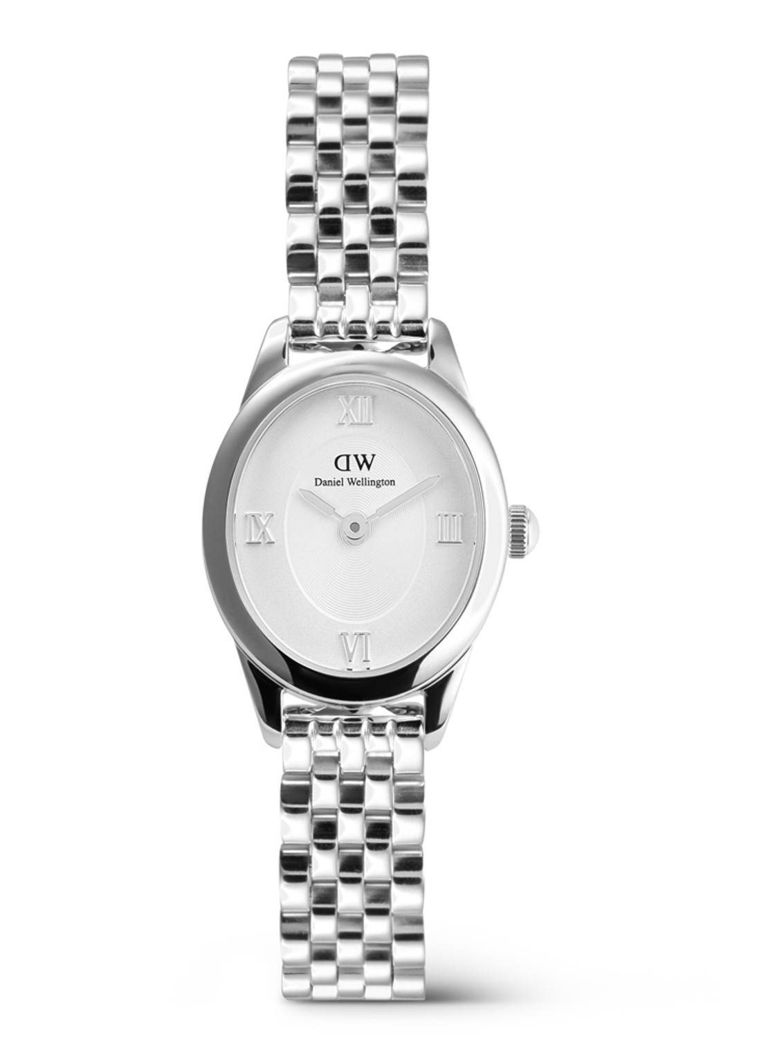 Daniel Wellington Ophelia Mini horloge DW00100808 - voorkant 2 zilver