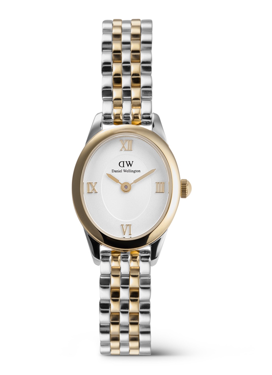 Daniel Wellington Ophelia Mini horloge DW00100811 - voorkant zilver