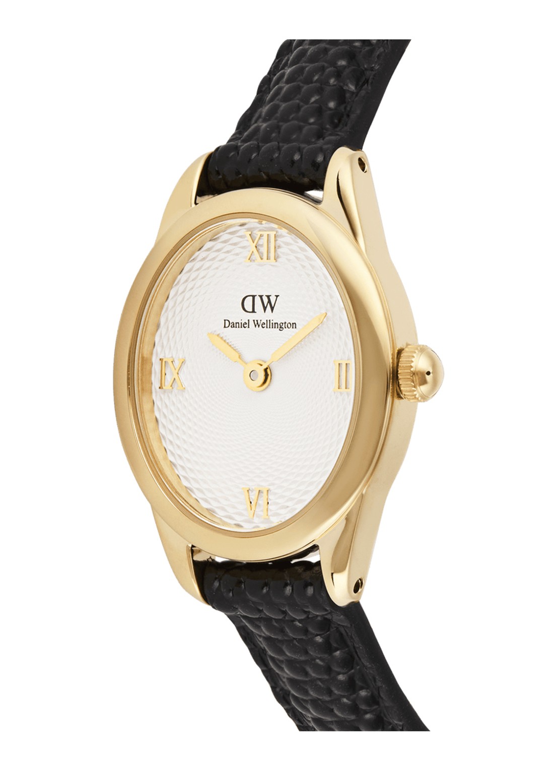 Daniel Wellington Ophelia mini horloge DW00100890 - detail goud
