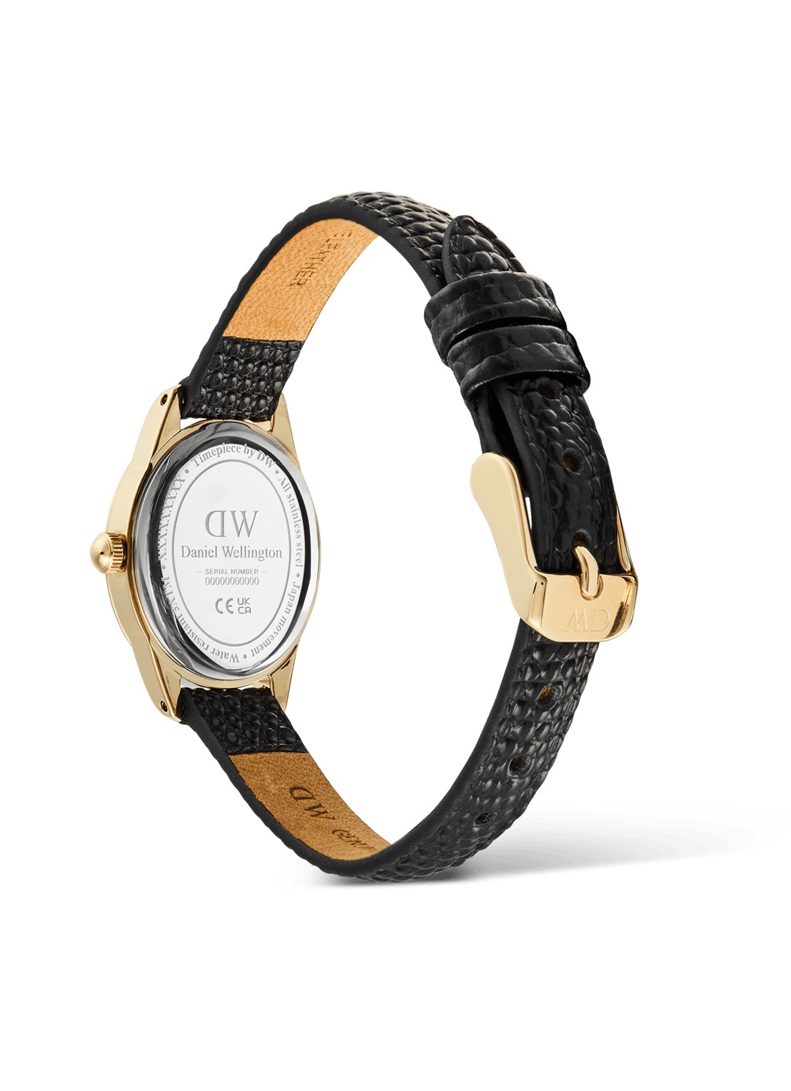 Daniel Wellington Ophelia mini horloge DW00100890 - detail 3 goud