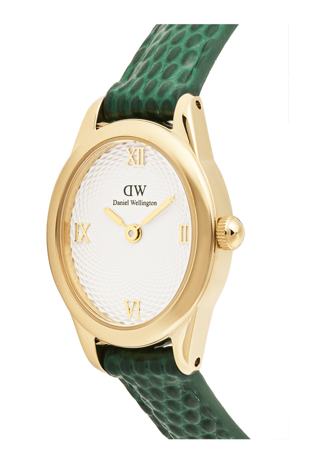 Daniel Wellington Ophelia mini horloge DW00100892 - detail goud