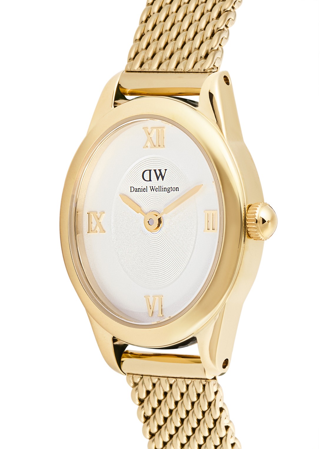 Daniel Wellington Ophelia mini horloge DW00100939 - detail goud
