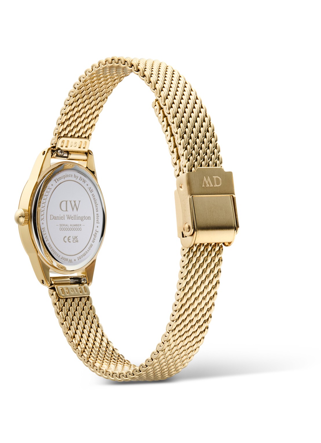 Daniel Wellington Ophelia mini horloge DW00100939 - detail 3 goud