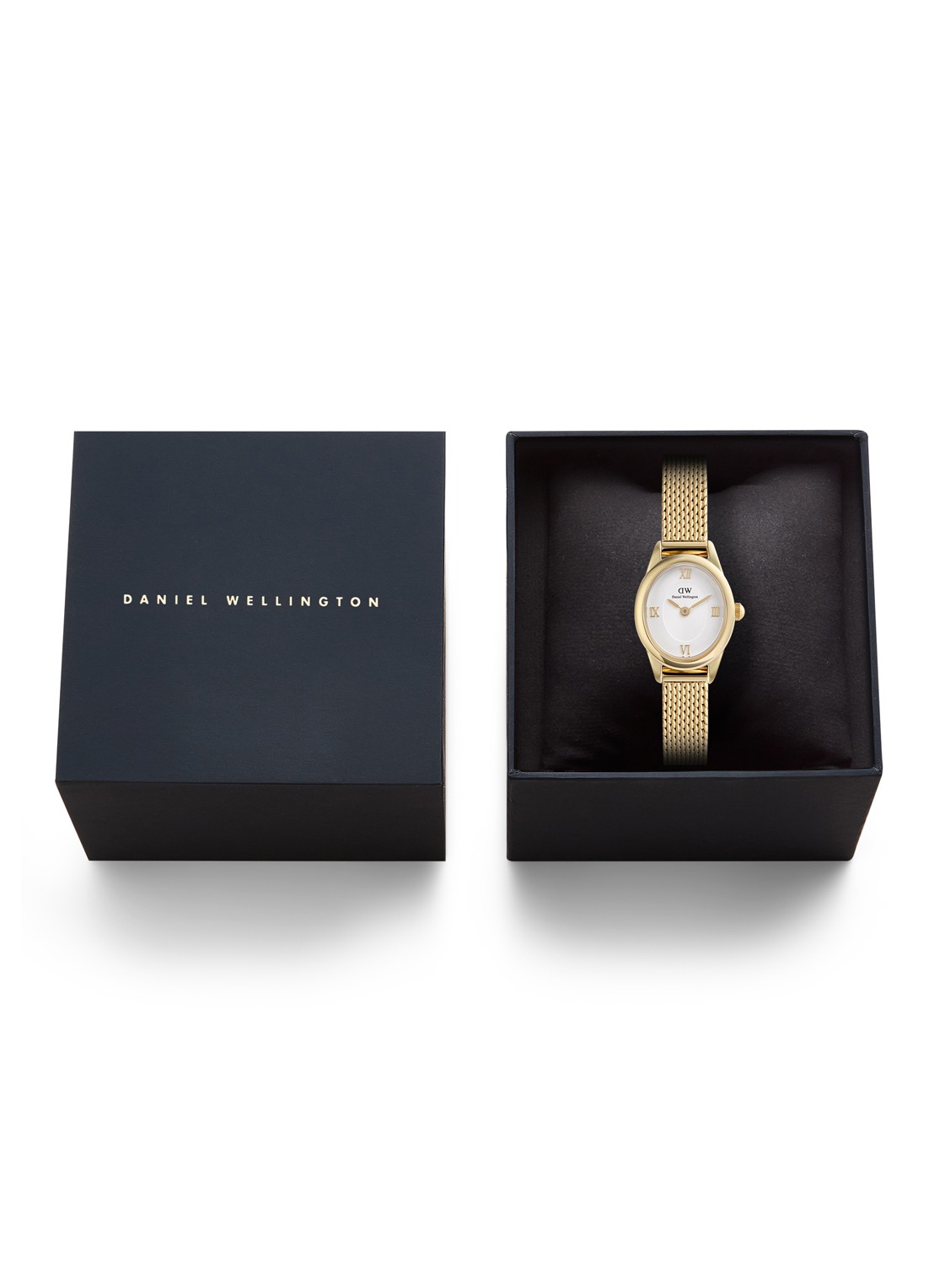 Daniel Wellington Ophelia mini horloge DW00100939 - detail 4 goud