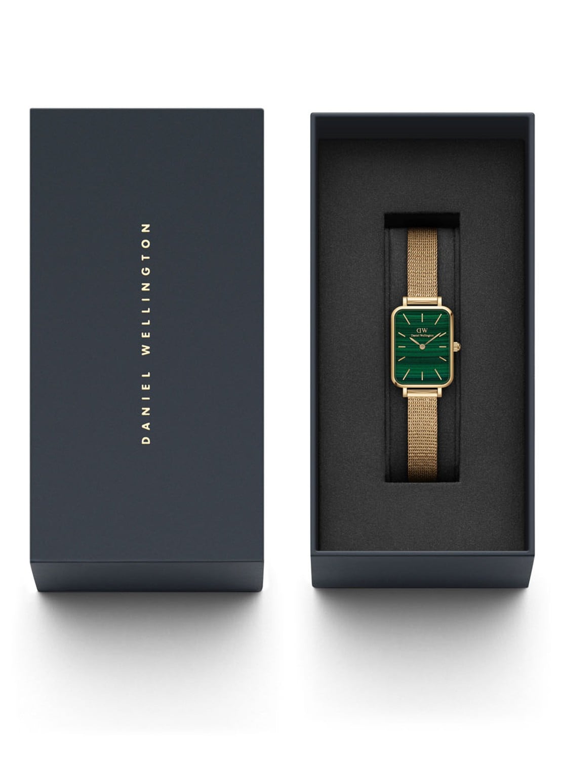 Daniel Wellington Quadro Pressed Evergold horloge DW00100561 - detail 3 goud