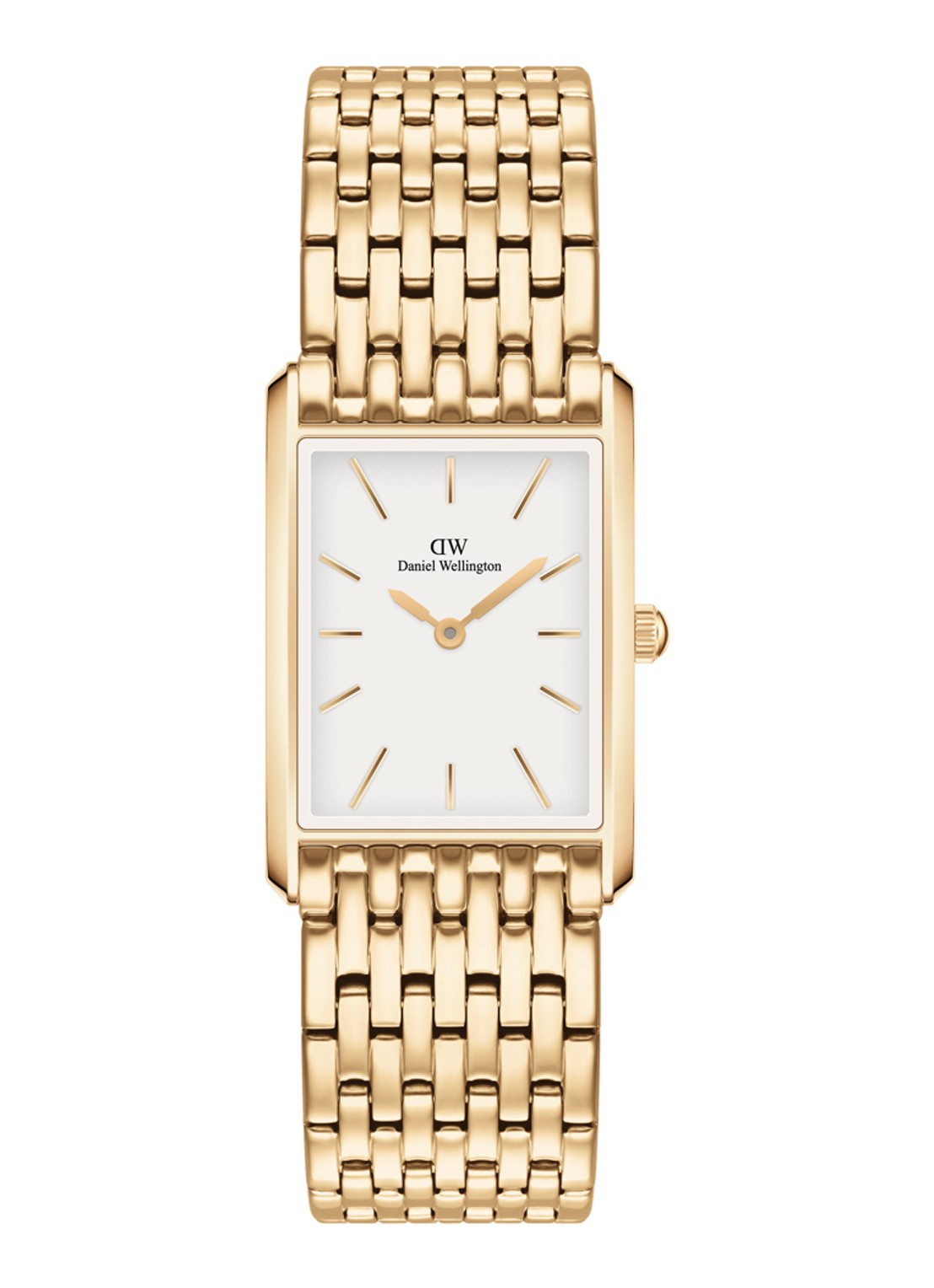 Daniel Wellington The Bound horloge DW00100705 - voorkant goud