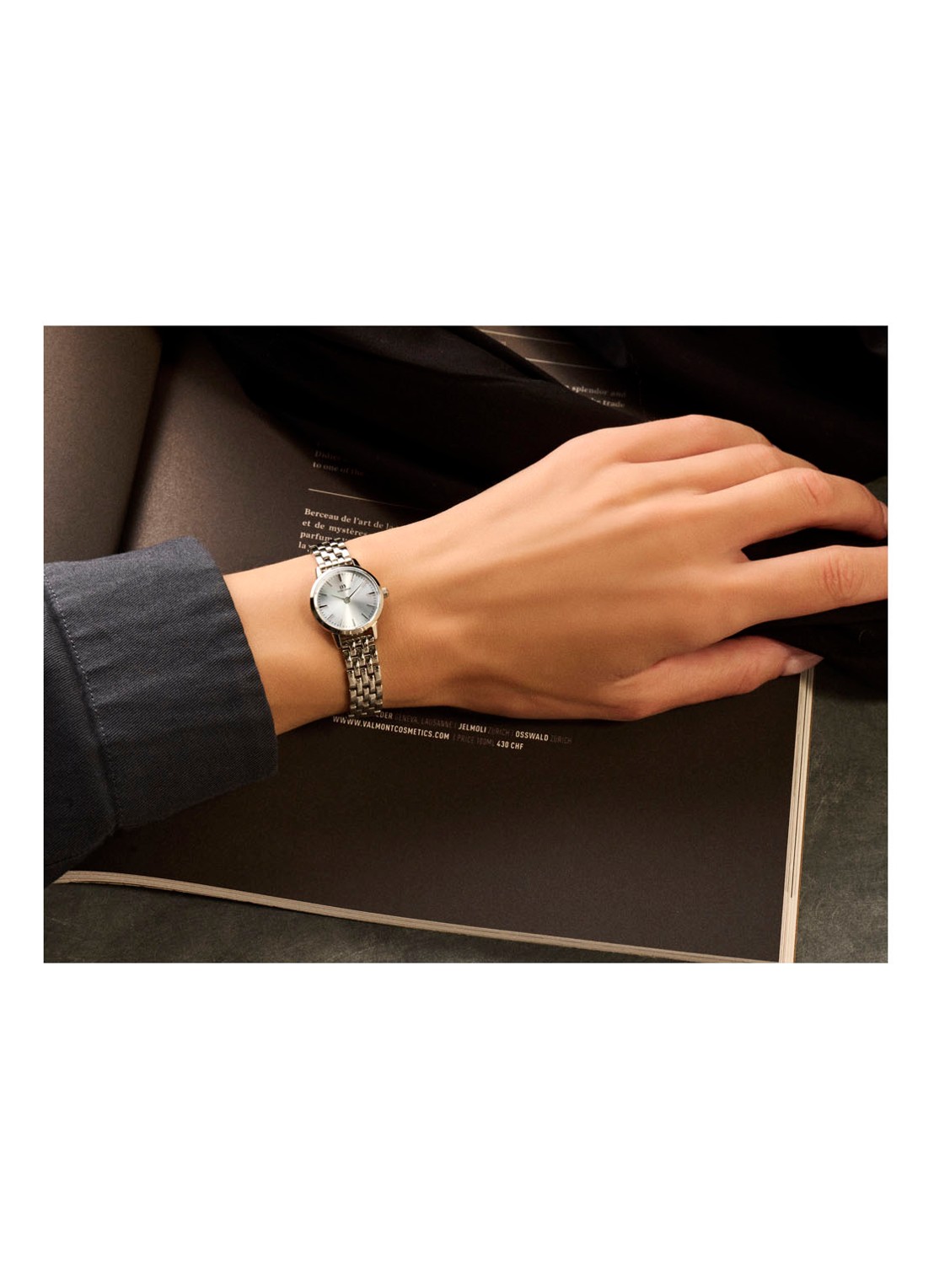 Danish Design Akilia Min Link horloge IV92Q1268 - detail zilver