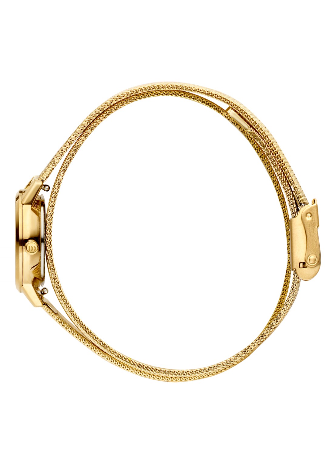 Danish Design Akilia Mini Swing horloge IV86Q1268 - detail 2 goud