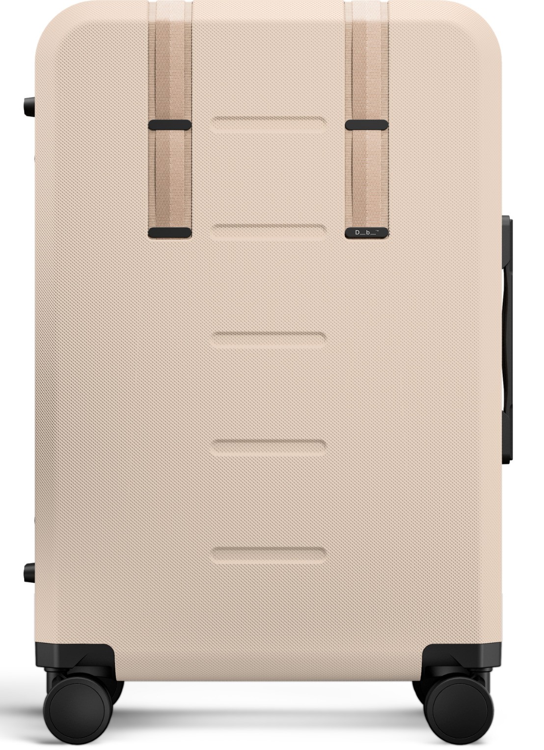 Db Ramverk Check-in Medium spinner 86 cm - voorkant beige
