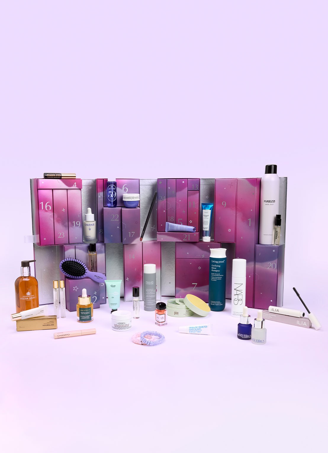de Bijenkorf Beauty Adventskalender 2025 t.w.v. €800 - voorkant undefined