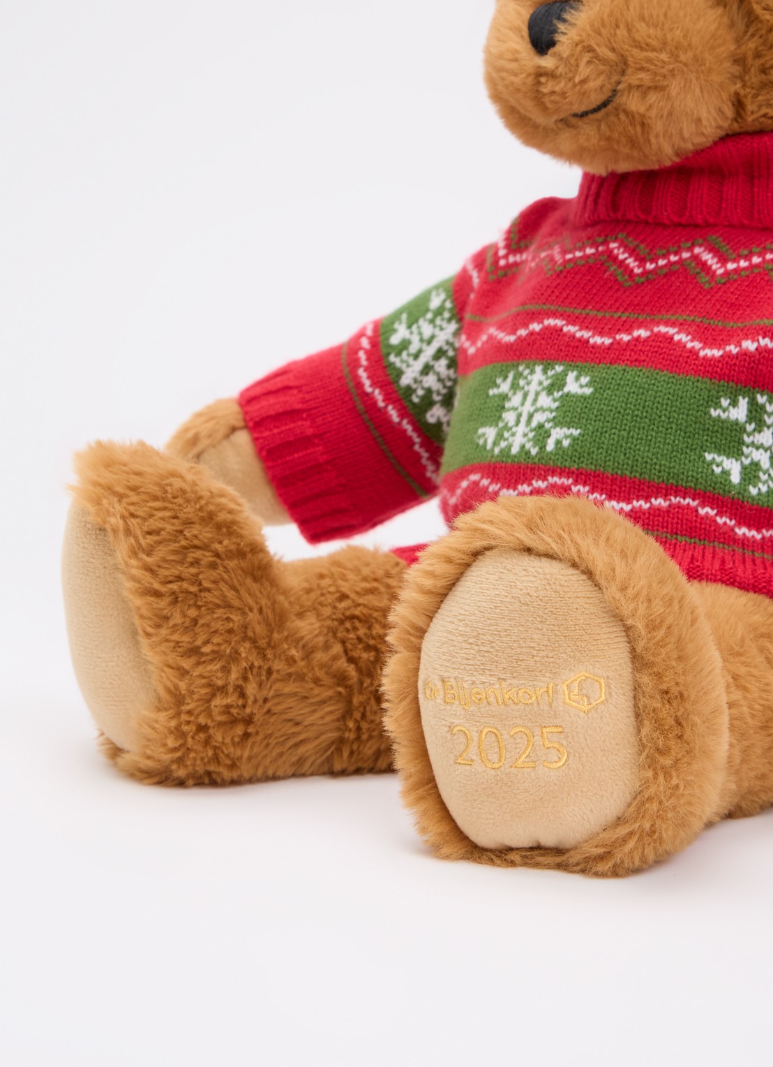 de Bijenkorf Bob de Beer knuffel 48 cm - detail 3 bruin