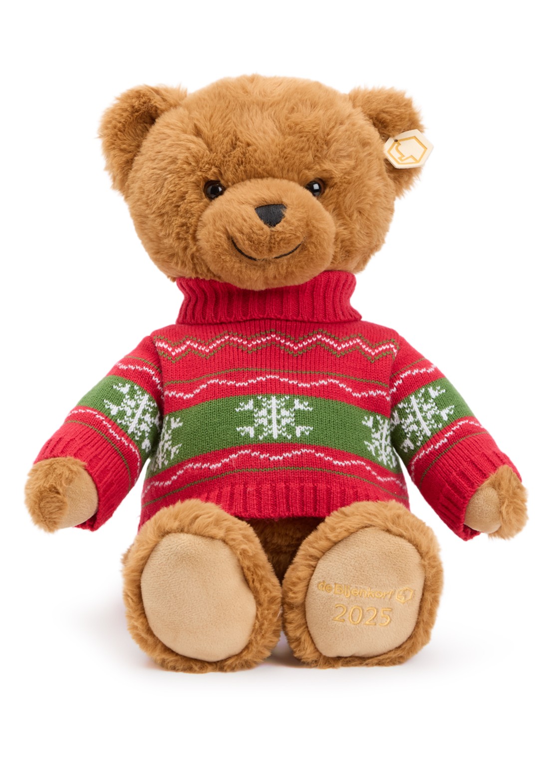 de Bijenkorf Bob de Beer knuffel 48 cm - voorkant bruin