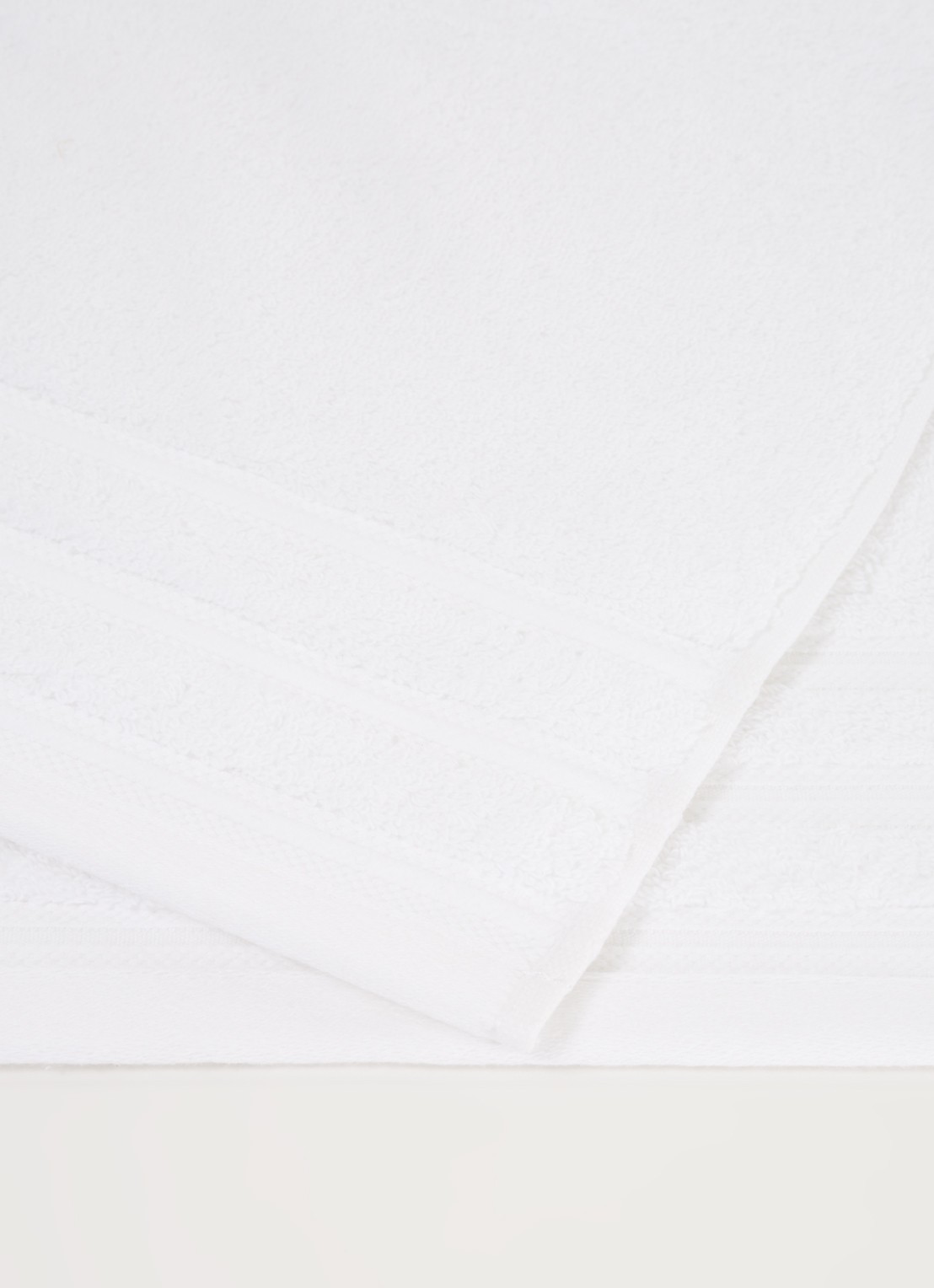 de Bijenkorf Home Evolution badhanddoek - 580 gr/m2 - 60 x 110 cm - detail 4 wit