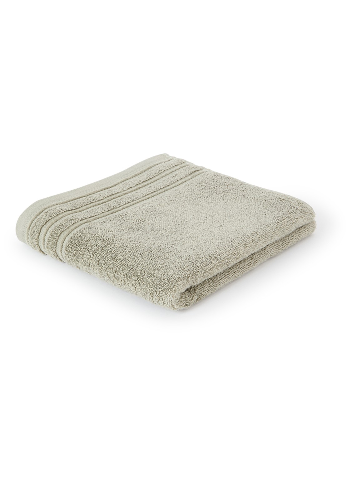 de Bijenkorf Home Evolution badhanddoek - 580 gr/m2 - 60 x 110 cm - voorkant groen