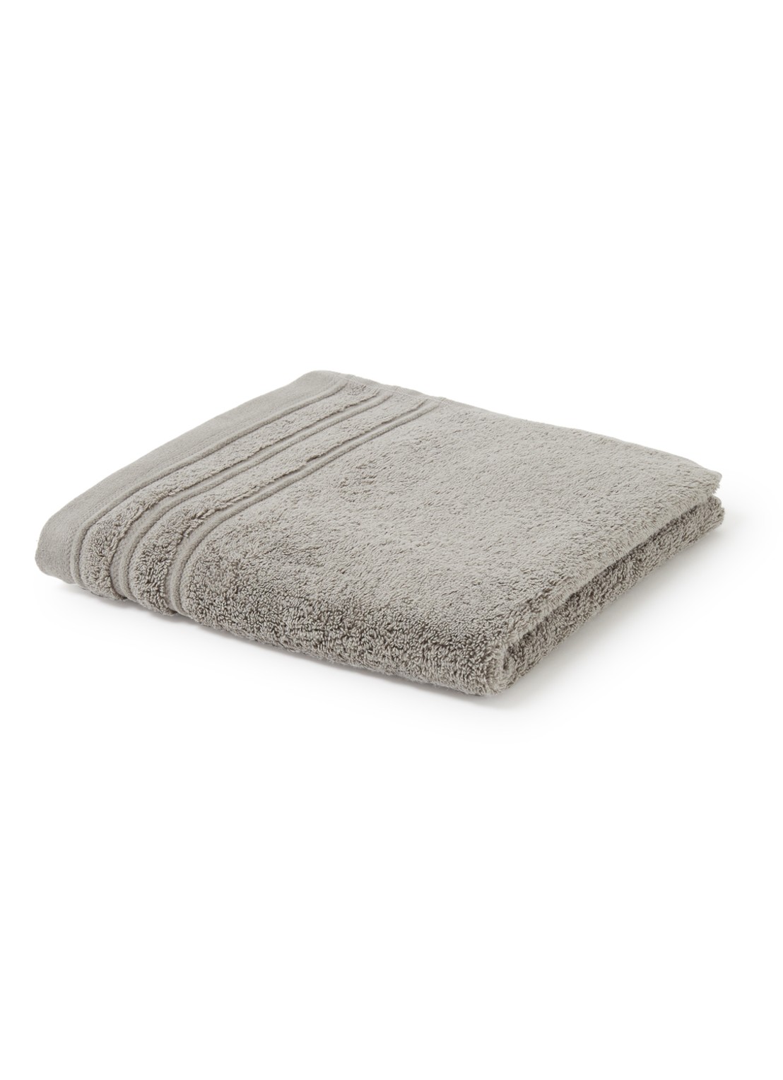 de Bijenkorf Home Evolution badhanddoek - 580 gr/m2 - 60 x 110 cm - voorkant lichtgroen