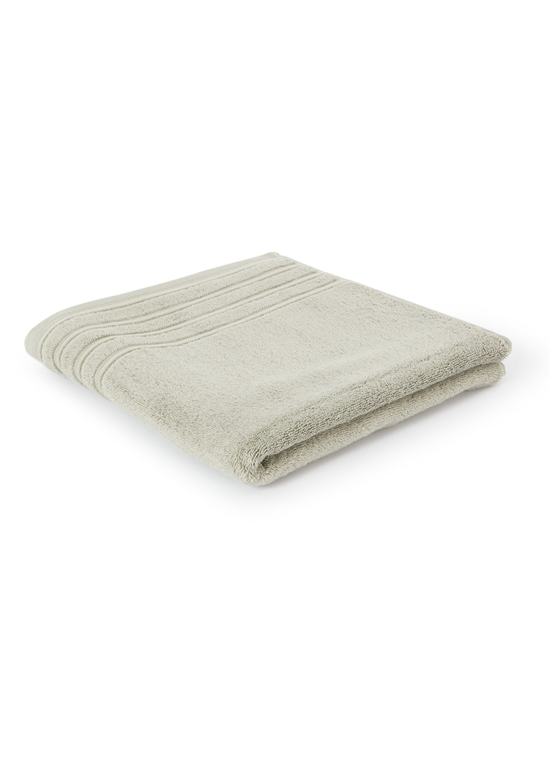 de Bijenkorf Home Evolution badlaken - 580 gr/m2 - 70 x 140 cm - voorkant groen