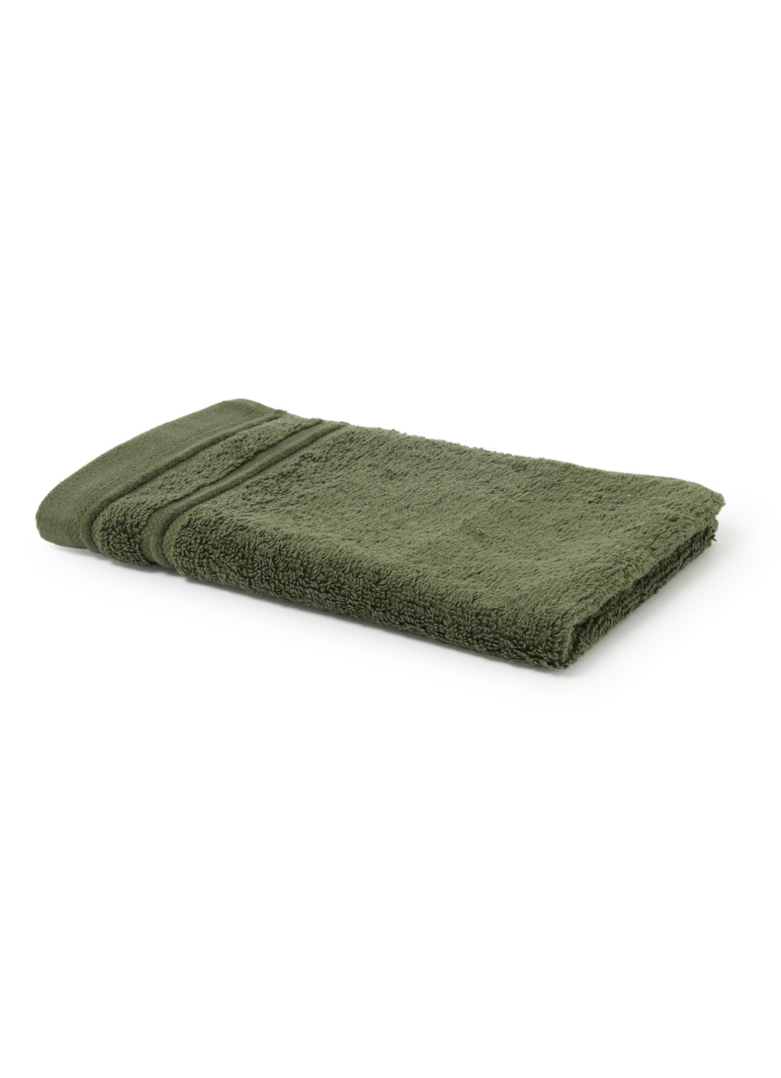 de Bijenkorf Home Evolution gastendoek - 580 gr/m2 - 30 x 50 cm - voorkant groen