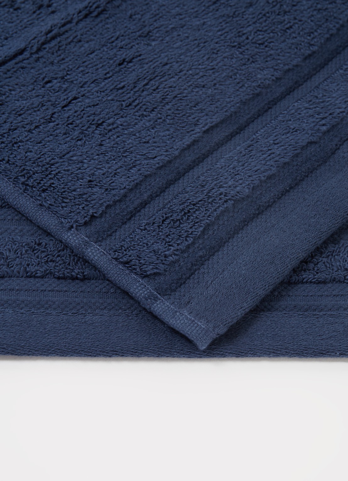 de Bijenkorf Home Evolution gastendoek - 580 gr/m2 - 30 x 50 cm - detail 2 donkerblauw