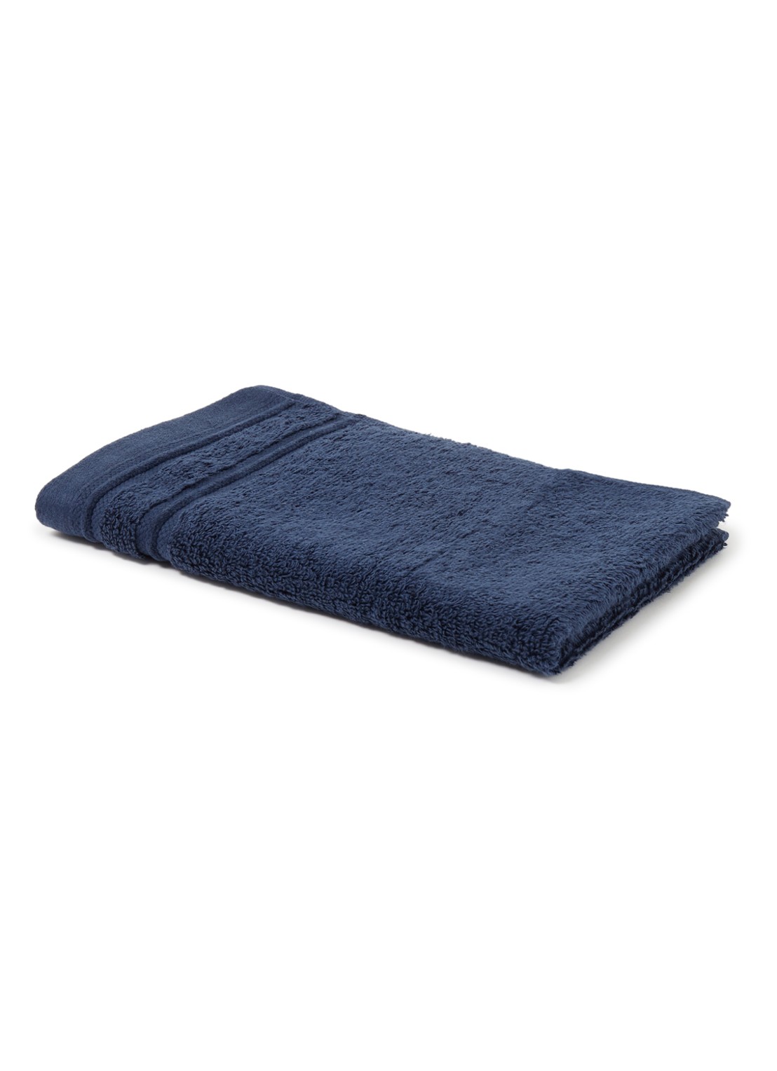 de Bijenkorf Home Evolution gastendoek - 580 gr/m2 - 30 x 50 cm - voorkant 3 donkerblauw